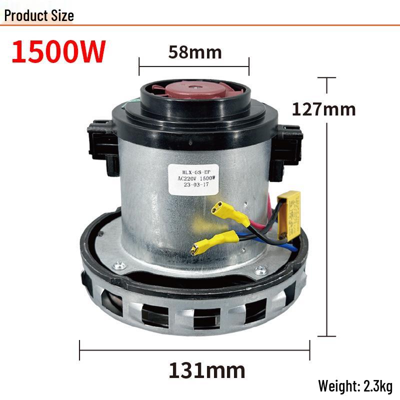 Meitong 1200W Wall-Mounted Vacuum Cleaner Motor for Industrial Car Washes