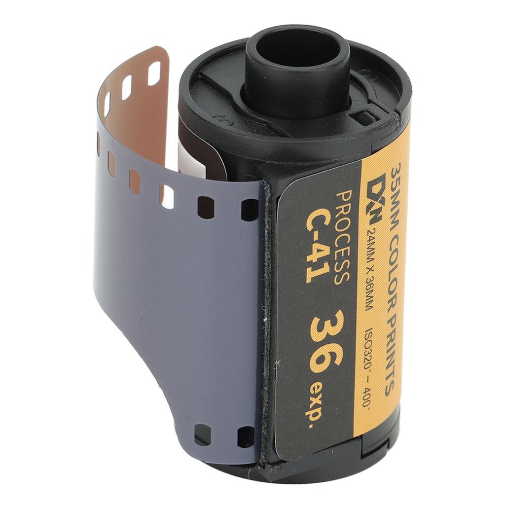 Camera Color Film ISO 320‑400 35mm Fine Grain Wide Exposure Latitude HD Camera Color Negative Film for 135 Camera