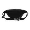 Lacoste Fashion Trend Lightweight Canvas Waist Bag Unisex Waist Bag Black NU3824SG-279