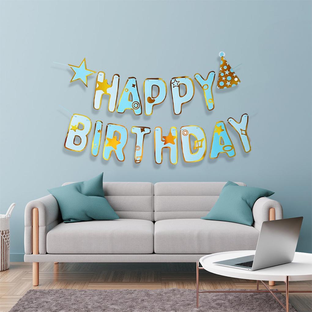 Geburtstagsbanner Geburtstag Banner Alles Gute zum Geburtstag Dekorationen Geburtstagsdekorationen Für Geburtstagsparty