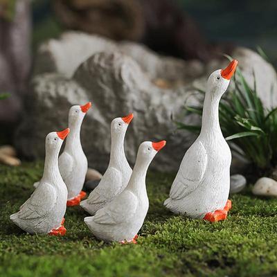 Eendenwerf Decoraties Eend Tuin Ambachten Eenden Beelden Voor Tuin Eendenbeeld Tuin Ornamenten Binnen Hars Eendenbeeld Meerdere