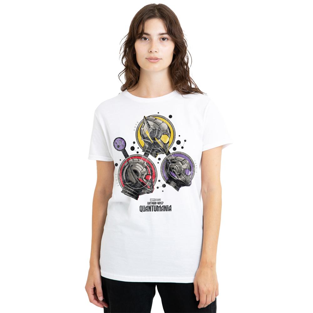 Ant-Man Womens/Ladies Quantum Heroes T-Shirt