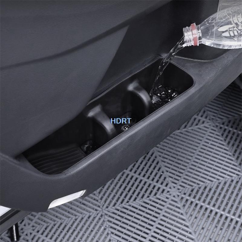 For Toyota Sienna/Granvia  + Car Styling Door Handle Storage Box Dust Proof Cover Protector Decoration Accessories Auto Part