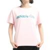 Adidas Drop Shoulder Sleeve T Shirt Women's Clear Pink GC7070