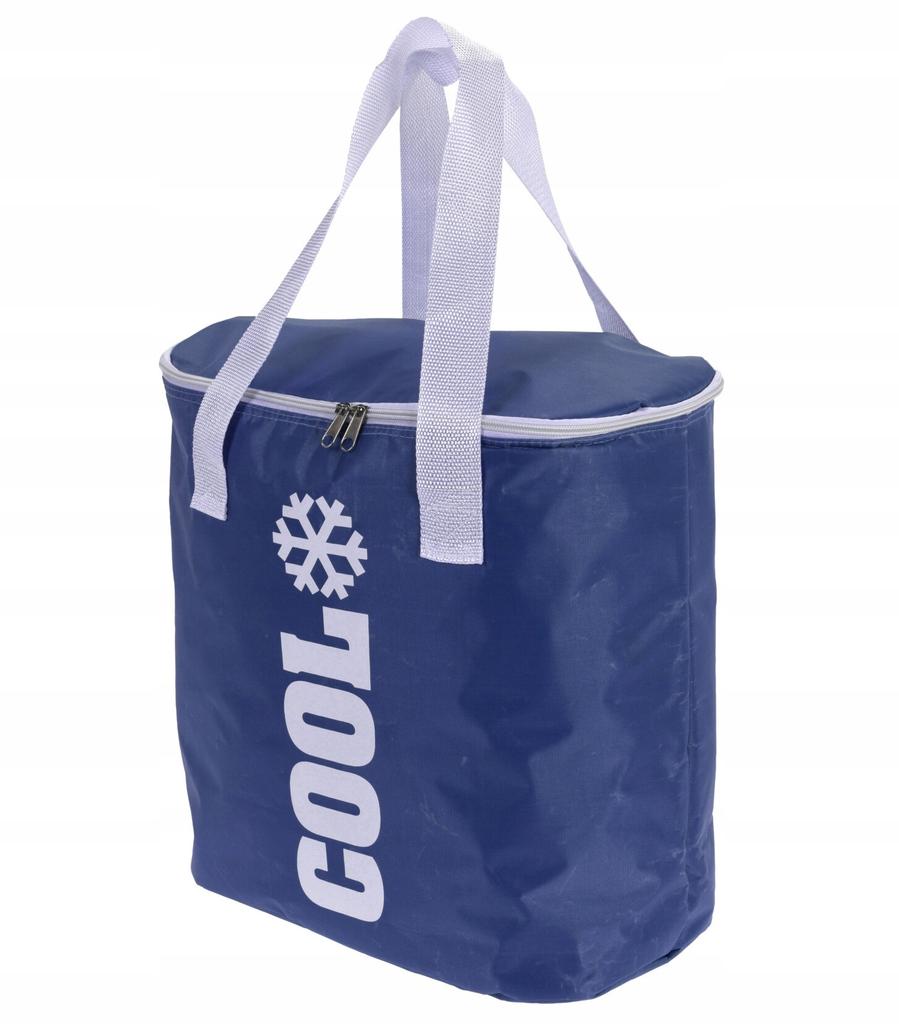 Torba termiczna wodoodporna z uszami pojemna niebieska 24L