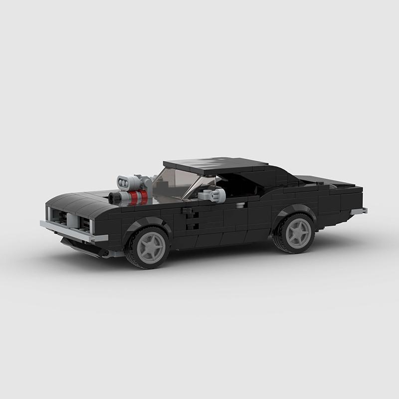 Coches Corredores Rojos Bloques de Construcción Sets Modelo de Vehículo Urbano Juguetes para Niños Niño Deporte Supercoche Técnica Moc Cargador Infernal