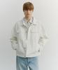 Dunst For Men Denim Trucker Jacket_Unisex_Udju6A108_Ivory