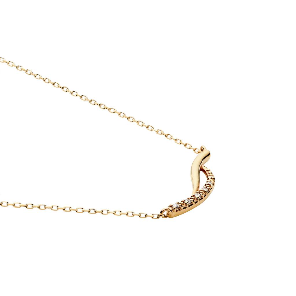 Necklace K10 Basic Diamond AJVN154040DI [Vendome Aoyama] [Official]