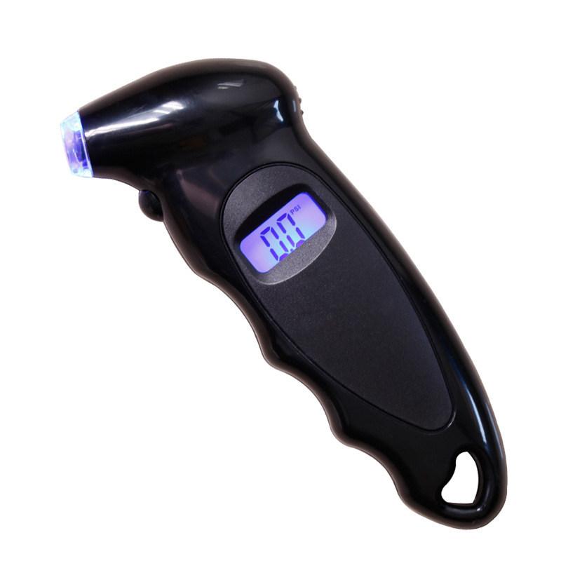 High-Precision Digital Tire Pressure Gauge with Backlight and Car Portable Digital LCD Display for Tyre Air Pressure Monitoring