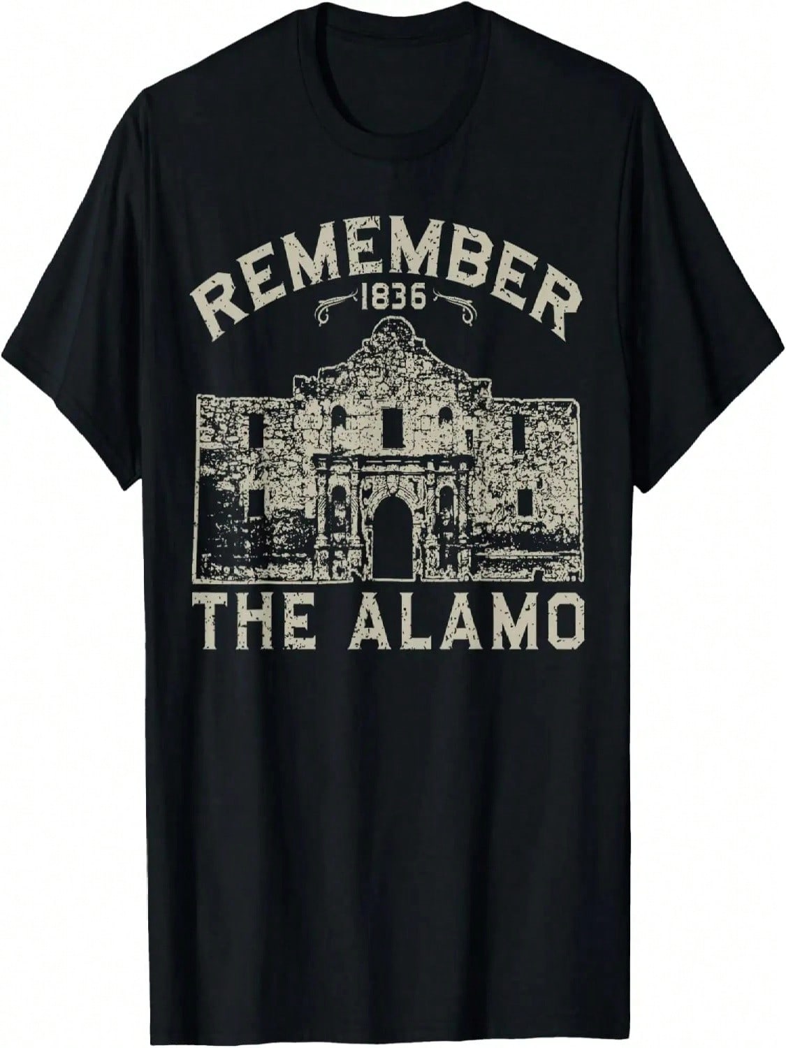 Remember The Alamo Story Of San Antonio Texas T-Shirt S разноцветный