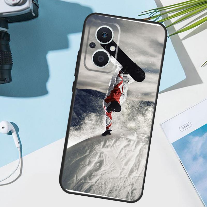 Sports Snowboarding Case For OPPO Reno 13 13F 12 11 F 8T 7 8 10 Pro OPPO Find X8 X6 Pro X3 X5 Lite Cover Funda