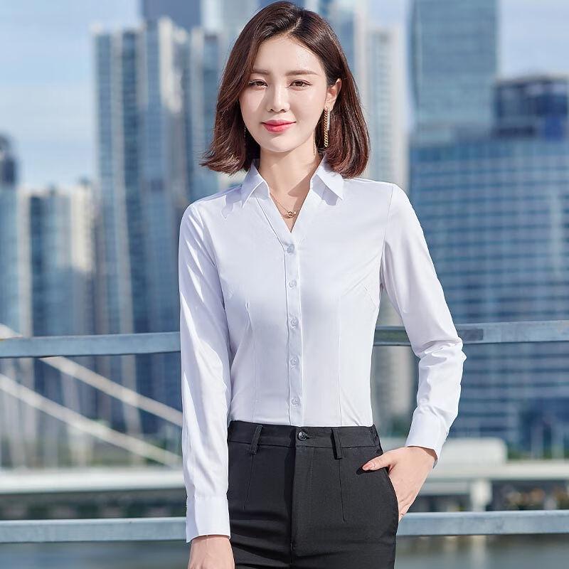

TLUOMAN Business Casual Long Sleeve Bamboo Fiber Shirt L