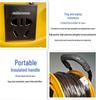 Portable 220V Cable Reel with Leakage Protection - Easy to Maneuver