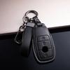 Leather Car Remote Key Case Cover For Mercedes Benz A C E S G Class Glc Cle Cla Glb Gls Gla W177 W205 W213 W222 X167