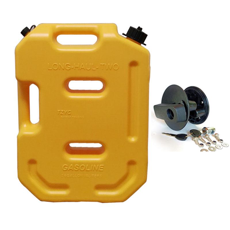 3L Plastic Fuel Tank & Gasoline Can for Car/Motorcycle Travel