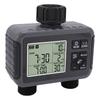 Automatic Irrigation Timer LCD Display 3/4-1/2 Inch Faucet 2 Zone Watering Timer for Outdoor Garden