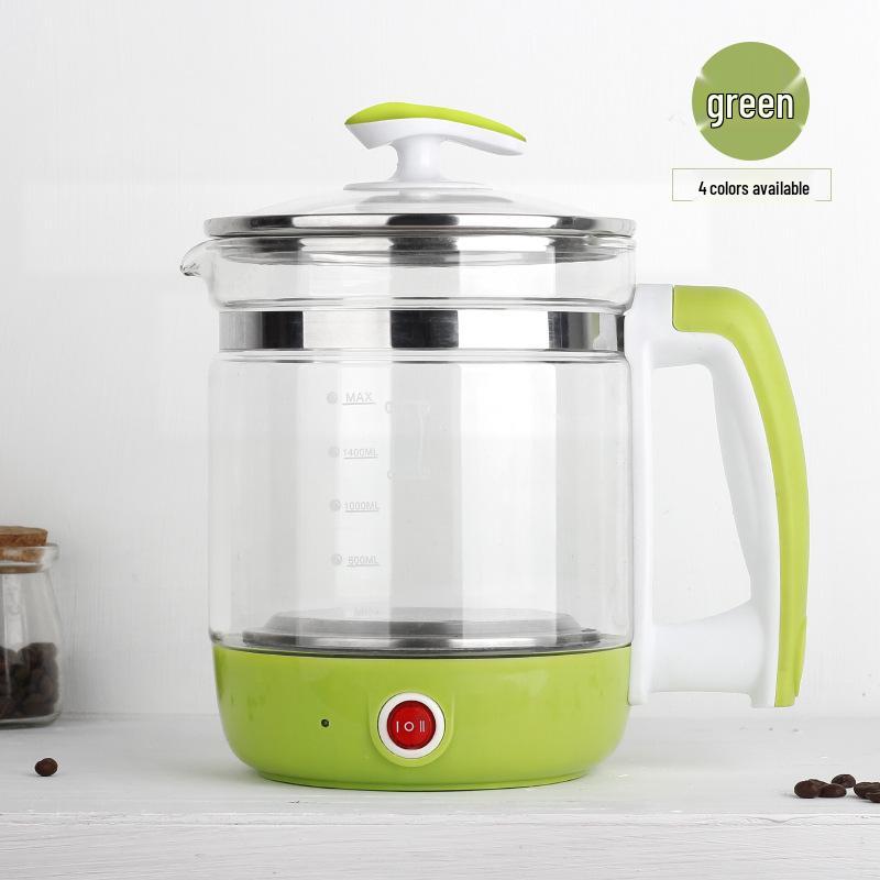 

Праздничный подарок - Чайник для здоровья: Автоматическая электрическая чайница из стекла большой емкости Without Tea Strainer