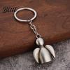Zinc Alloy Pendant Angel Keychain for Backpacks Shape Metal Car Bag Accessory Key Ring Pendant Schoolbag Handbag Charm Decoration Accessories