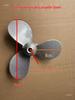 18cm Aluminiumlegierung Rückwärtslauf-Außenbordmotor-Propeller
