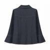 Ggpx New York Collar Neck Chalan Denim Button Shirt Gq8sh046f