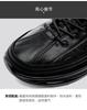 Fashion Men's Sneakers Autumn Lace Up Thick Sole Anti Slip Height Increasing Comfort 2025 New Trendy Casual Shoes Men's Skateboard Shoes