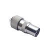 Antenna TV Placcata Nichel Spina RF Maschio Giunto di Bambù Cavo 9.5