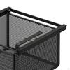 Hanging Pullout Drawer, Space Saving Wire Mesh Storage Basket Organizer for Bedroom, Kitchen