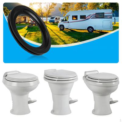 Wohnmobil Toilettendichtung Gummi Tragbar Einfach zu Installieren Premium Haltbarkeit Ersatzzubehör für