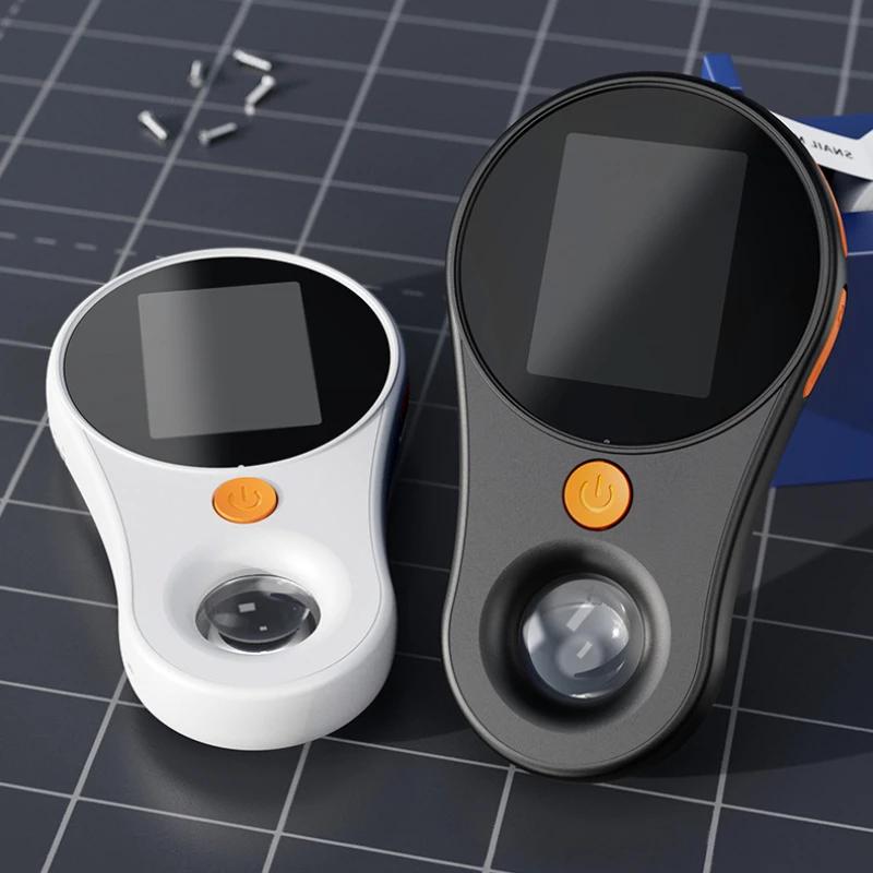 

500X Portable Handheld Digital Microscope 2 Megapixels Children s Science Handheld Electronic Magnifier with 2 inch IPS Screen