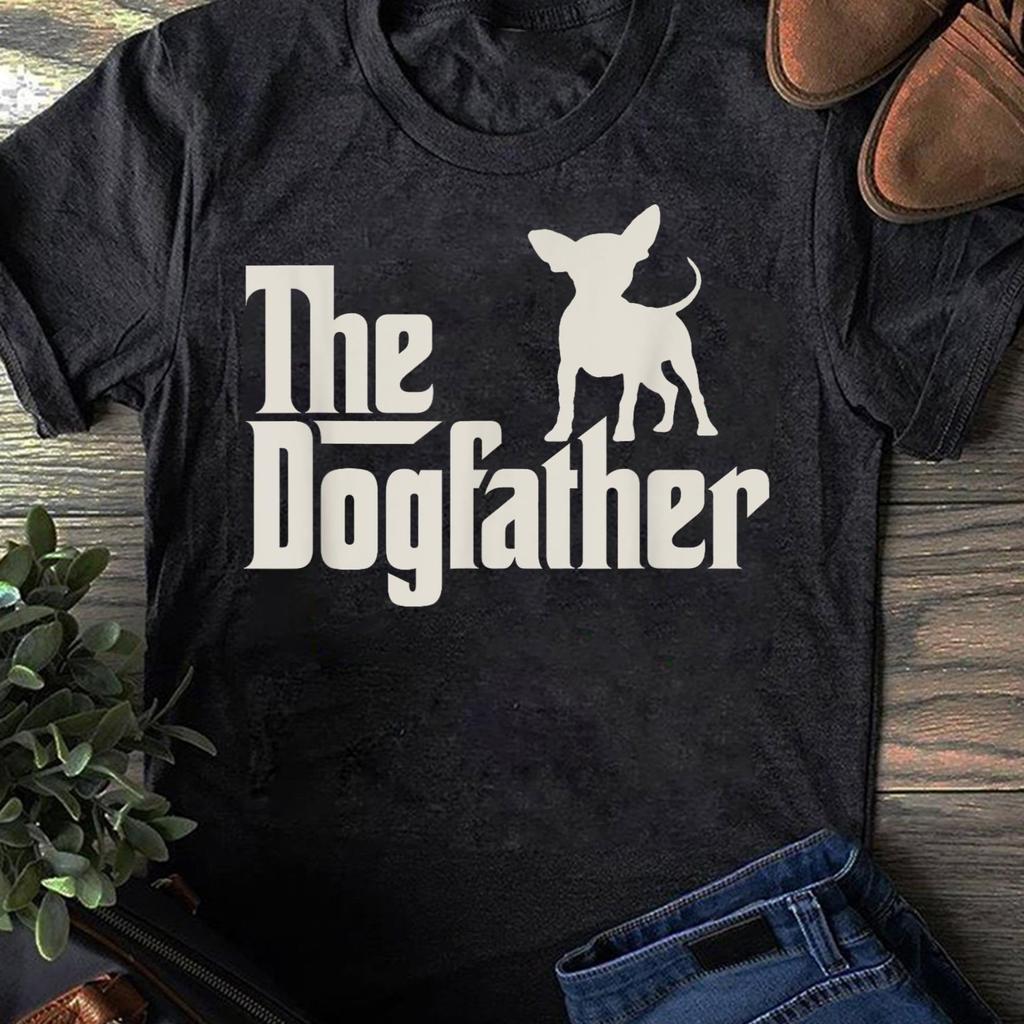 The Dogfather Chihuahua T-Shirt: Funny Dog Lover Gift