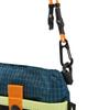Li Ning Polyester Shoulder Bag, Crossbody Bag Unisex Basic Black & Dark Cyan ABDW257-4
