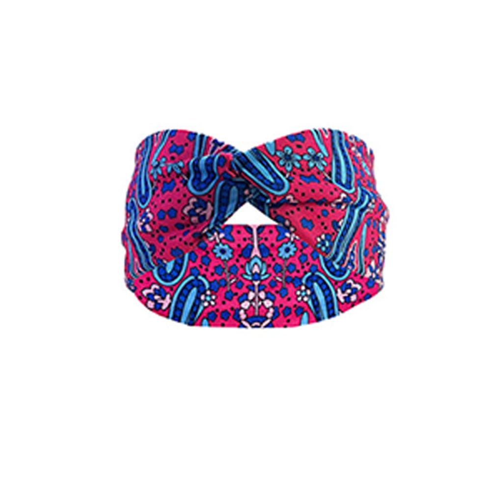 Printed Sports Headband Yoga Headband Sweat-absorbent Antiperspirant Women's Wide-brimmed Headscarf