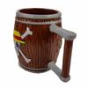 Nova Caneca de Cerâmica em Barril de Madeira de One Piece, Caneca Grande com Padrão de Madeira Retrô, Caneca de Cerveja, Caneca Pequena de Vinho