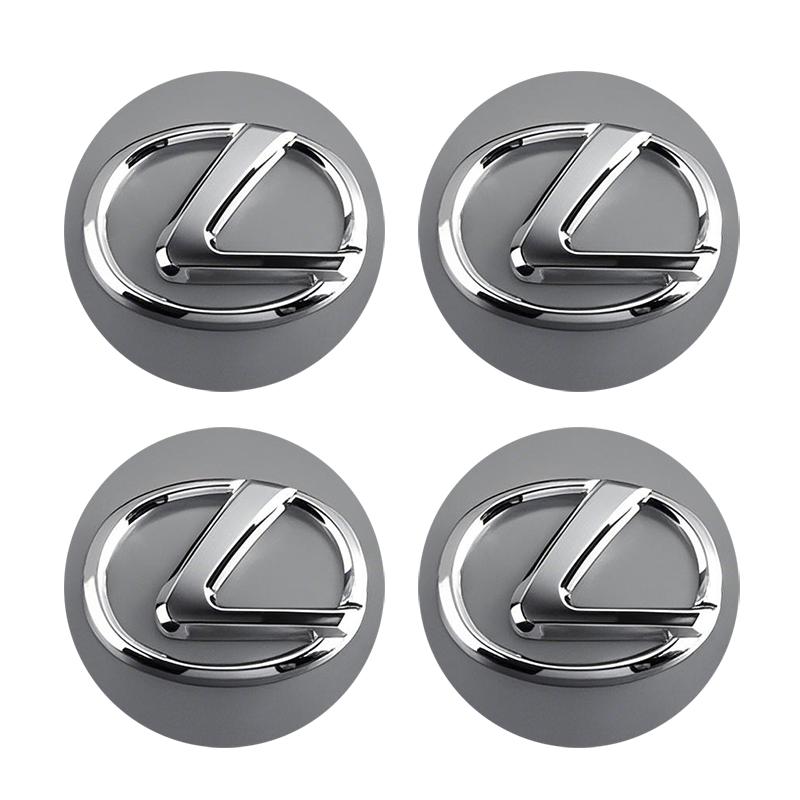 4 Stück 62MM Autoemblem Radnabenkappe Naben Zubehör für Lexus F SPORT ES RX NX LS UX LM LX GX LC RZ IS CT GS RC HS SC TX LB