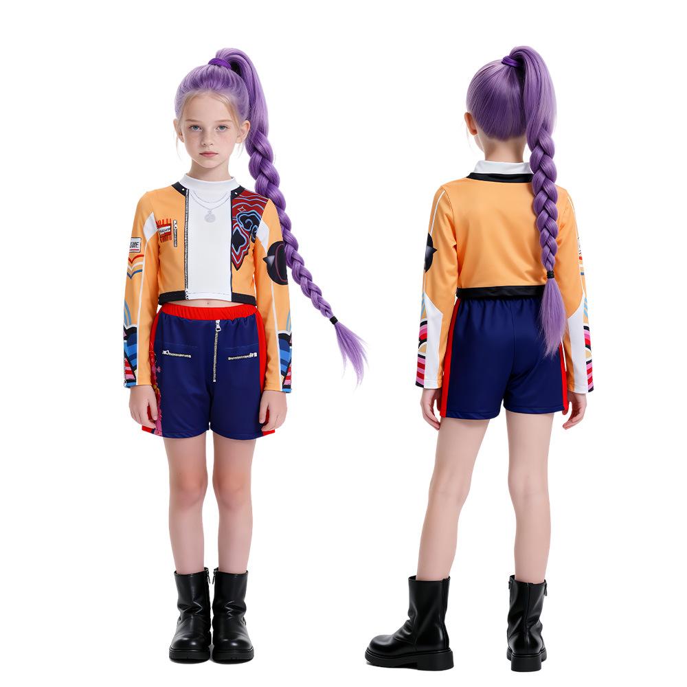 K-POP Demon Hunter Girl Group Cosplay Costume - Lumi, Mila & Zoe Inspired Outfit