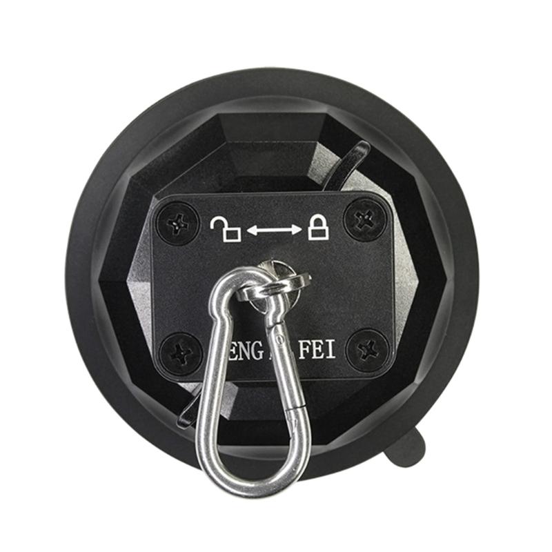 Camping Suction Cup Hook Multifunctional Heavy Duty Tie Down Suction Cup r Accessory with Securing Hook for r