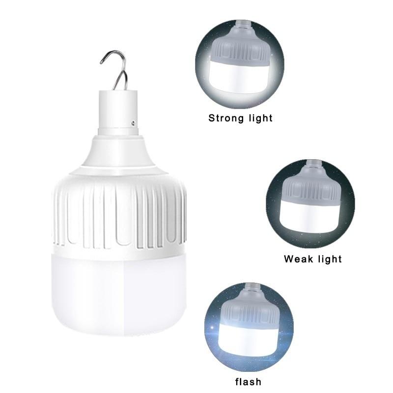 Usb Rechargeable Led Emergency Lights House Outdoor Portable Lanterns 200W