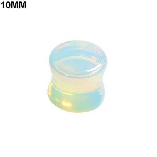 

1 шт. 6-18 мм двойные расклешенные седла манометры ушные пробки носилки ювелирные изделия для пирсинга 10 mm