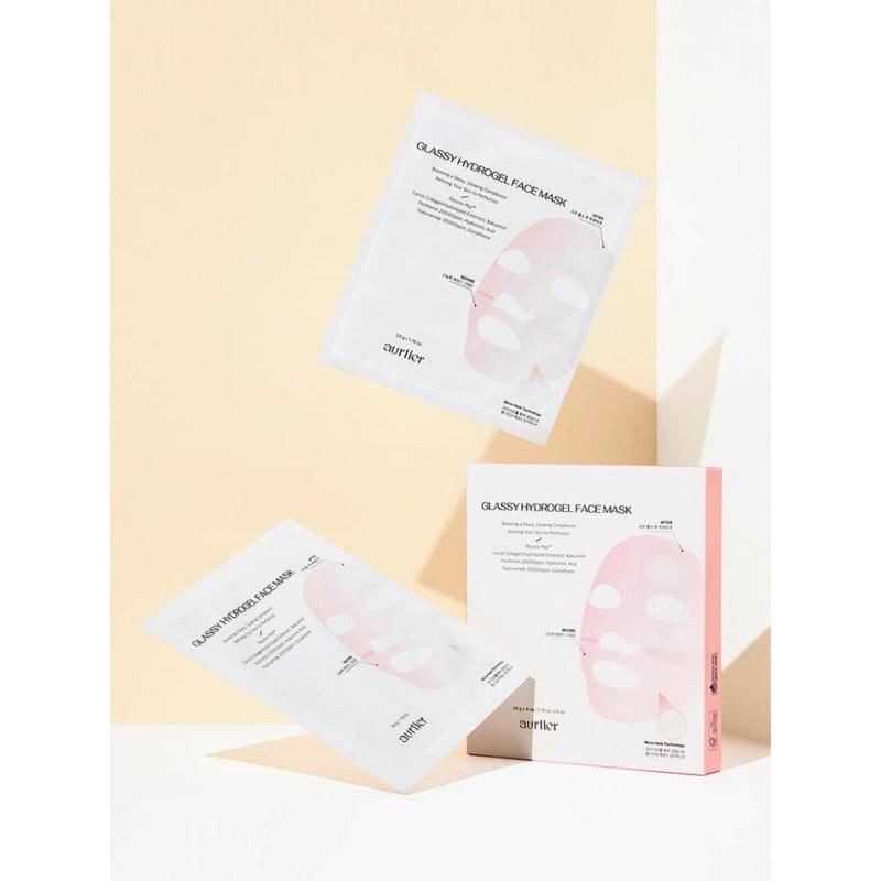 Ortier Smooth Intensive Soothing Hydrogel Mask Pack (4 sheets)