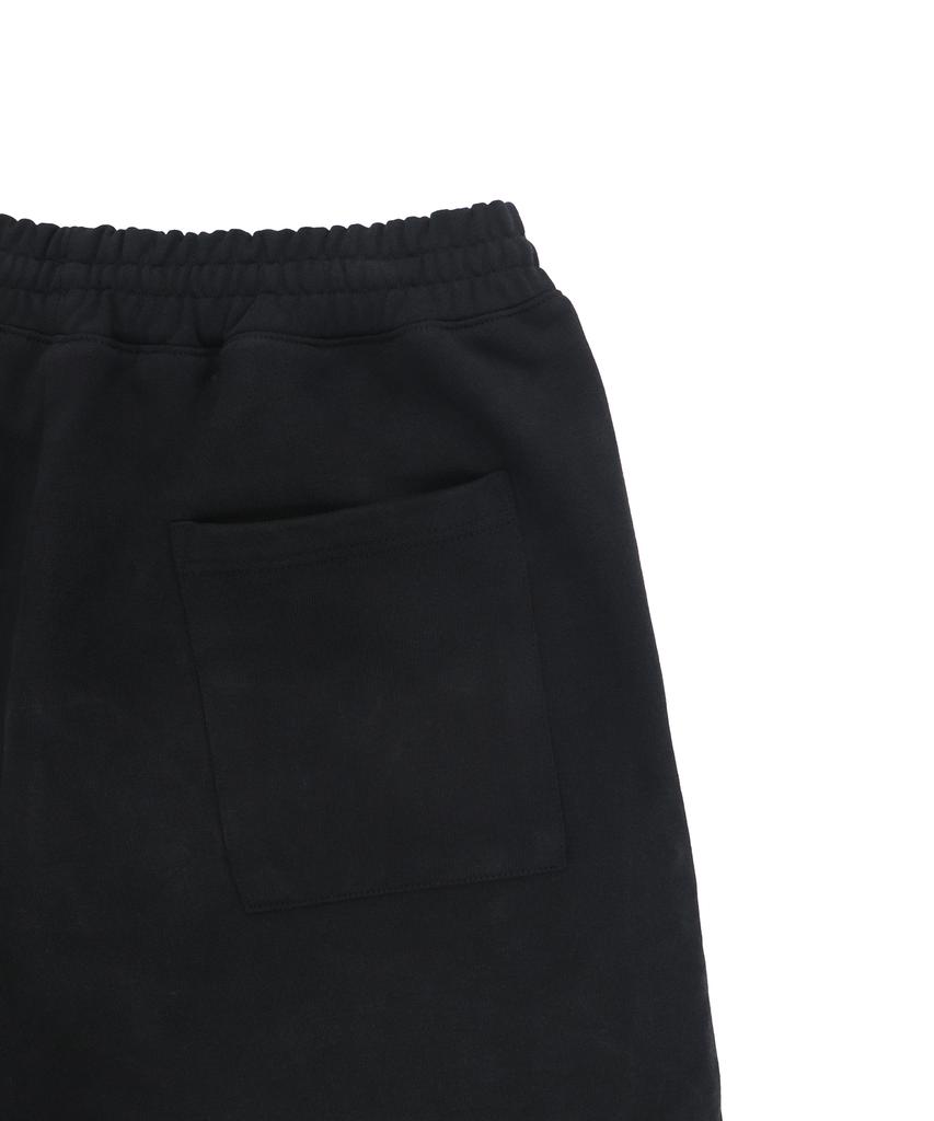 1011 GALLERY Artist Half Sweat Pants - Black
