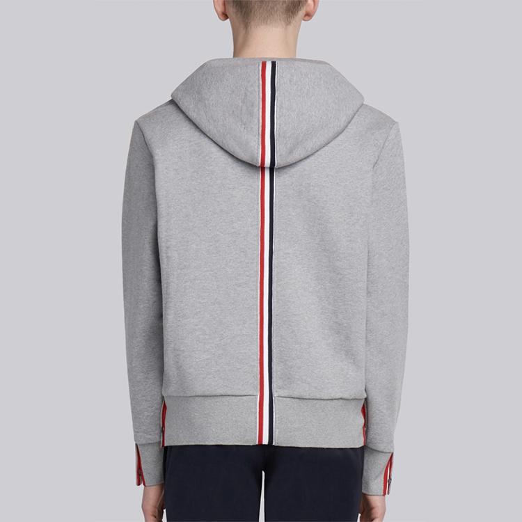 THOM BROWNE Striped Drawstring Hoodie MJT086A-03377-055