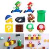 AAGWW Refrigerator 3D Refrigerator Cartoon Anime Magnetic Creative Decorations 3D Refrigerator Magnets Total of 10 Magnets, Magnets, Magnets, Sheets,