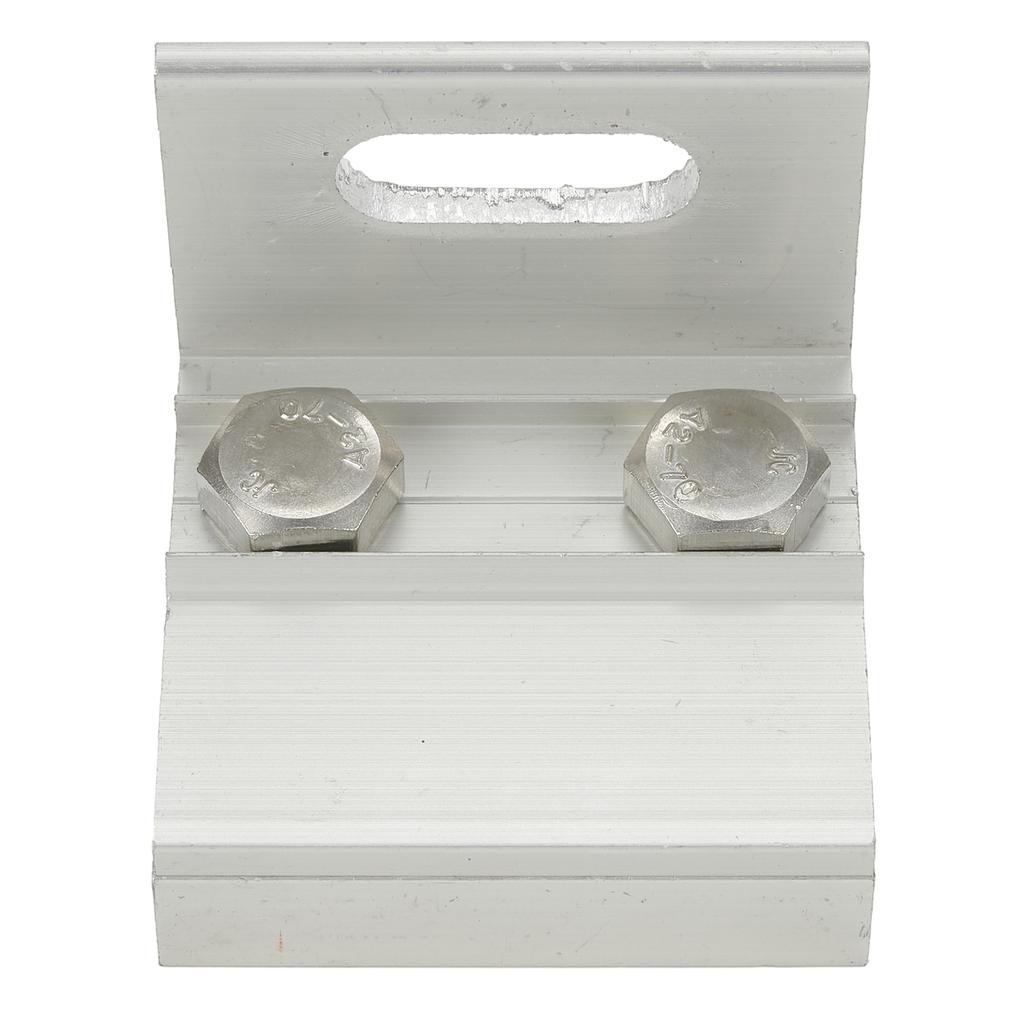 1pc PVSolar Panel Bracket Roof Standing Seam Clamp Aluminum Alloy Photovoltaic Panel Mounting Fixing Clamps Solar Power Parts