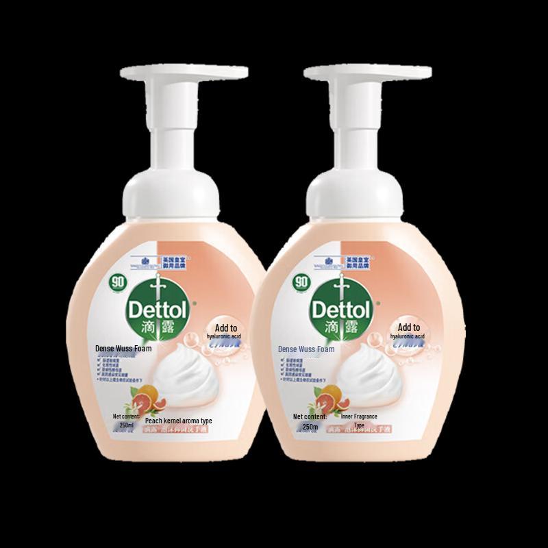 Dettol Пена для мытья рук с ароматом грейпфрута (2 x 250 мл)