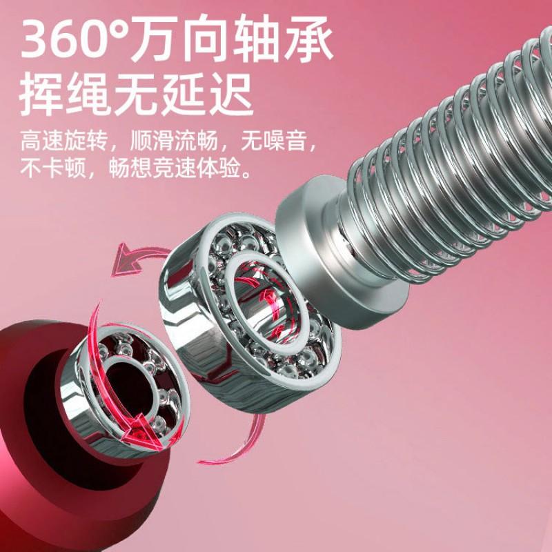 Adjustable Aluminum Bearing Jump Rope Adults Fitness Speed Skipping Exercise Sports Equipment