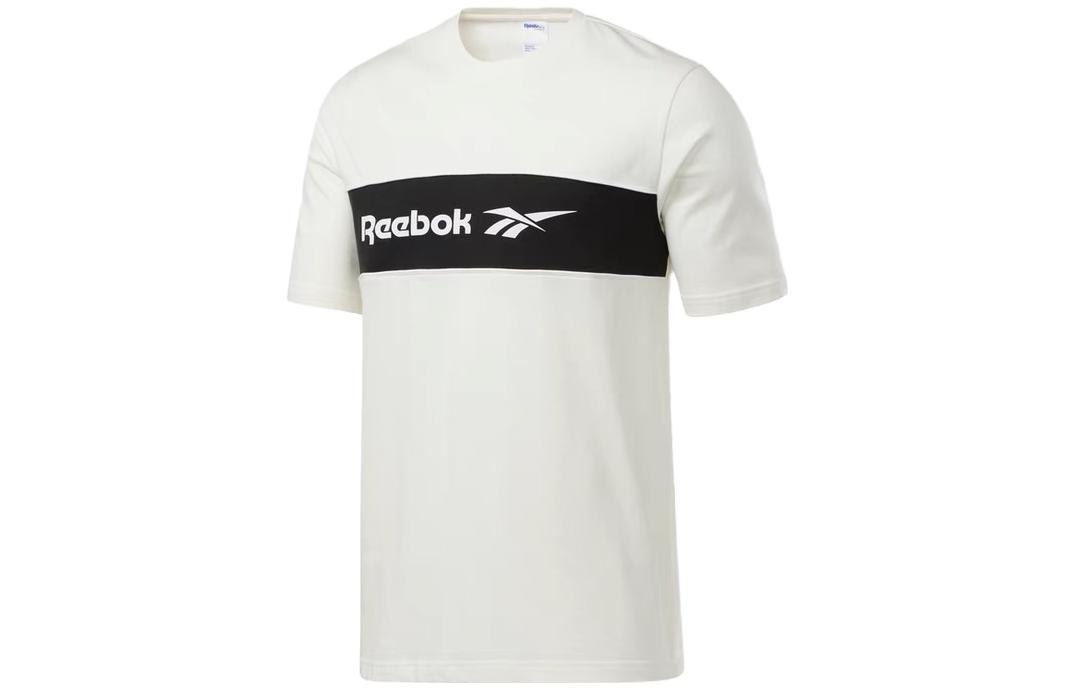 Reebok T Shirt Men s Ecru Black FK2716 S