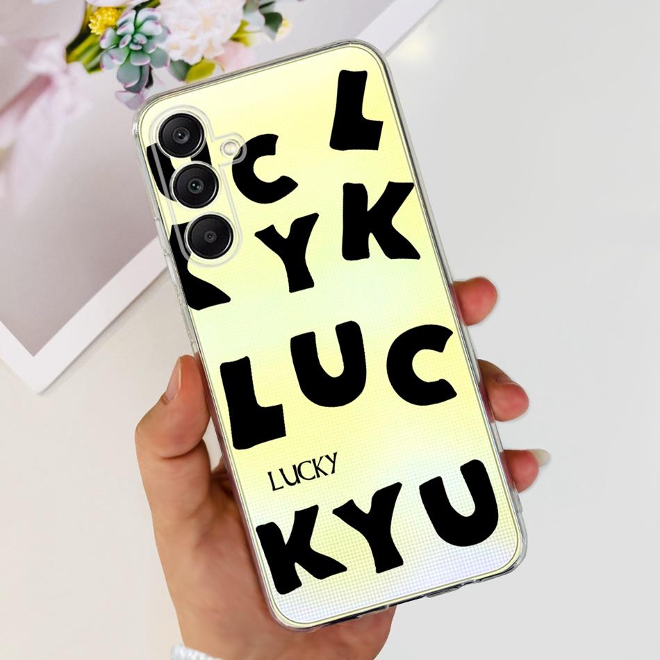 For Samsung Galaxy A25 Case Samsung A25 5G SM-A256B 2023 Elegant Printing Soft Silicone TPU Slim Phone Back Cover