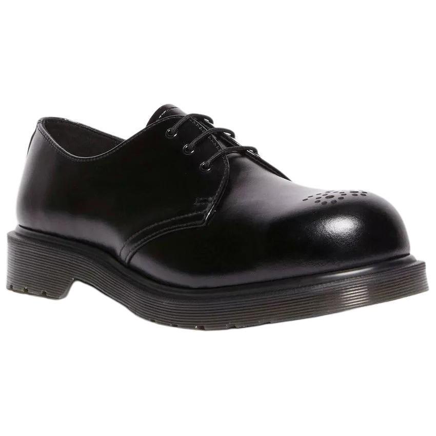Dr. Martens 1461 Leather Steel Toe Black Unisex Sneakers 40717001