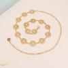 Metal Sheet Chain Waist Chain Adjustable Length Bohemian Belt New Chain Belt  Women