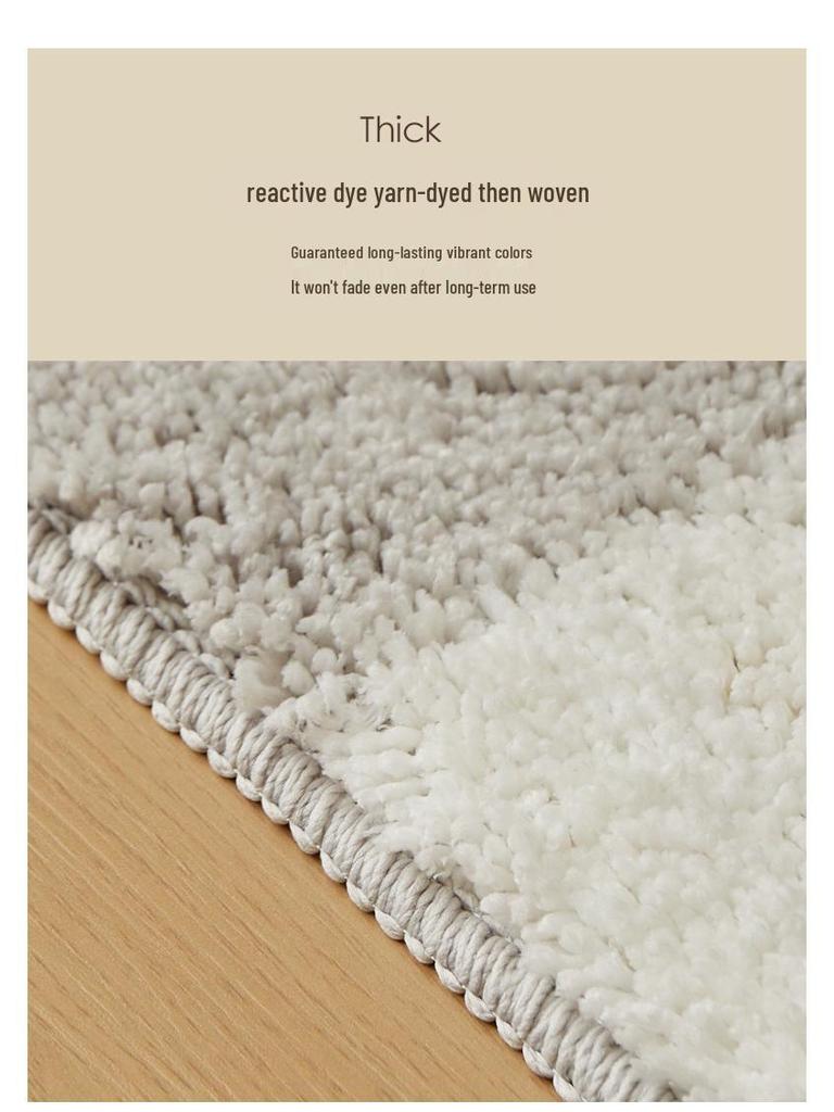 Plaid Non-Slip Bathroom Floor Mat